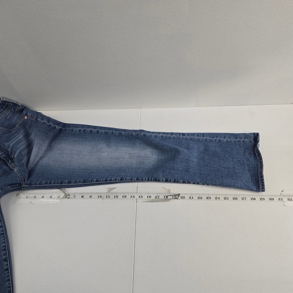 GAP Kick Fit High‎ Rise Jeans Women's 28x28 Tall Medium Wash Blue Denim - Picture 4 of 9